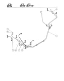Power cable harness