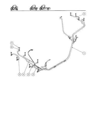 Power cable harness