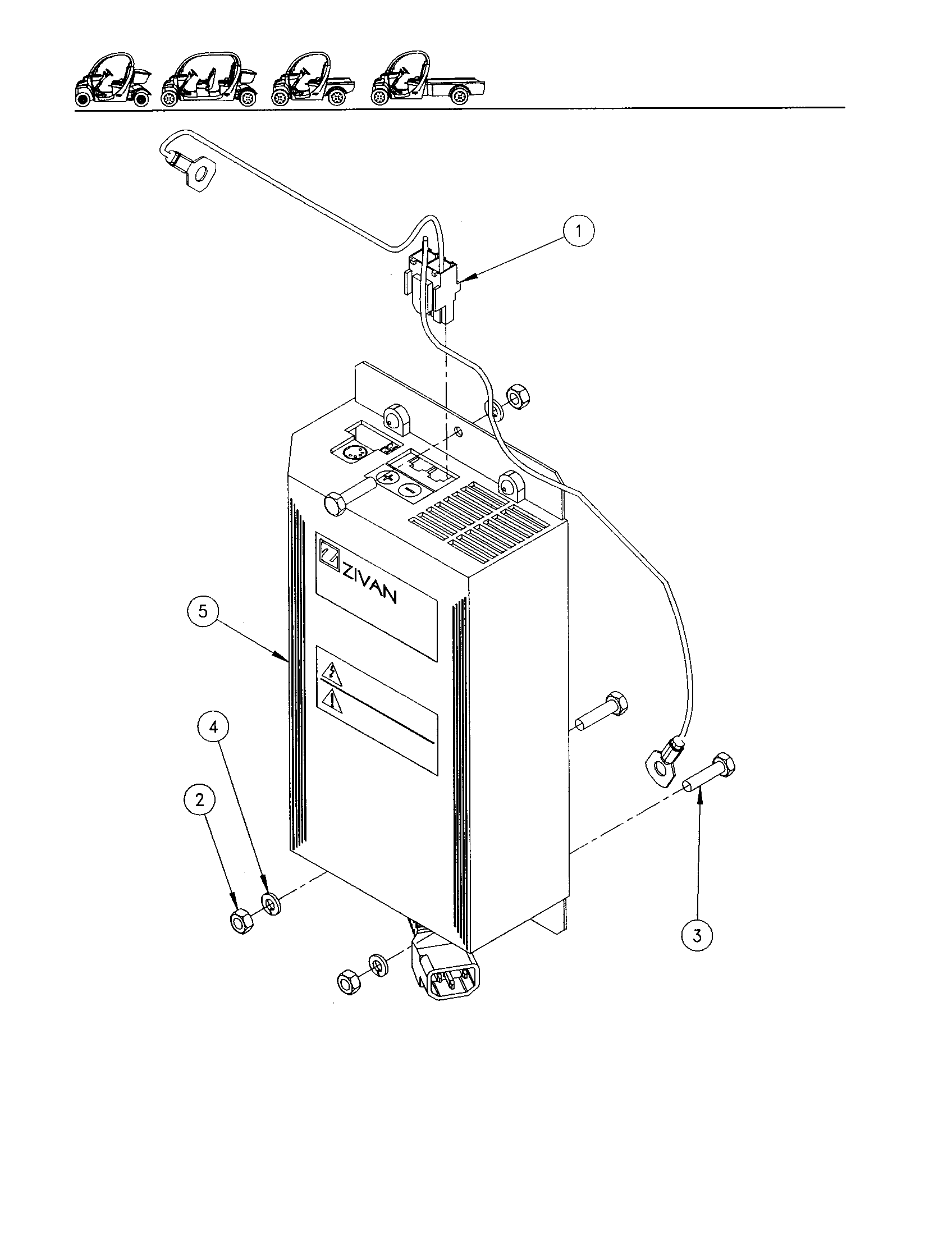 Charger, zivan - 110 volt