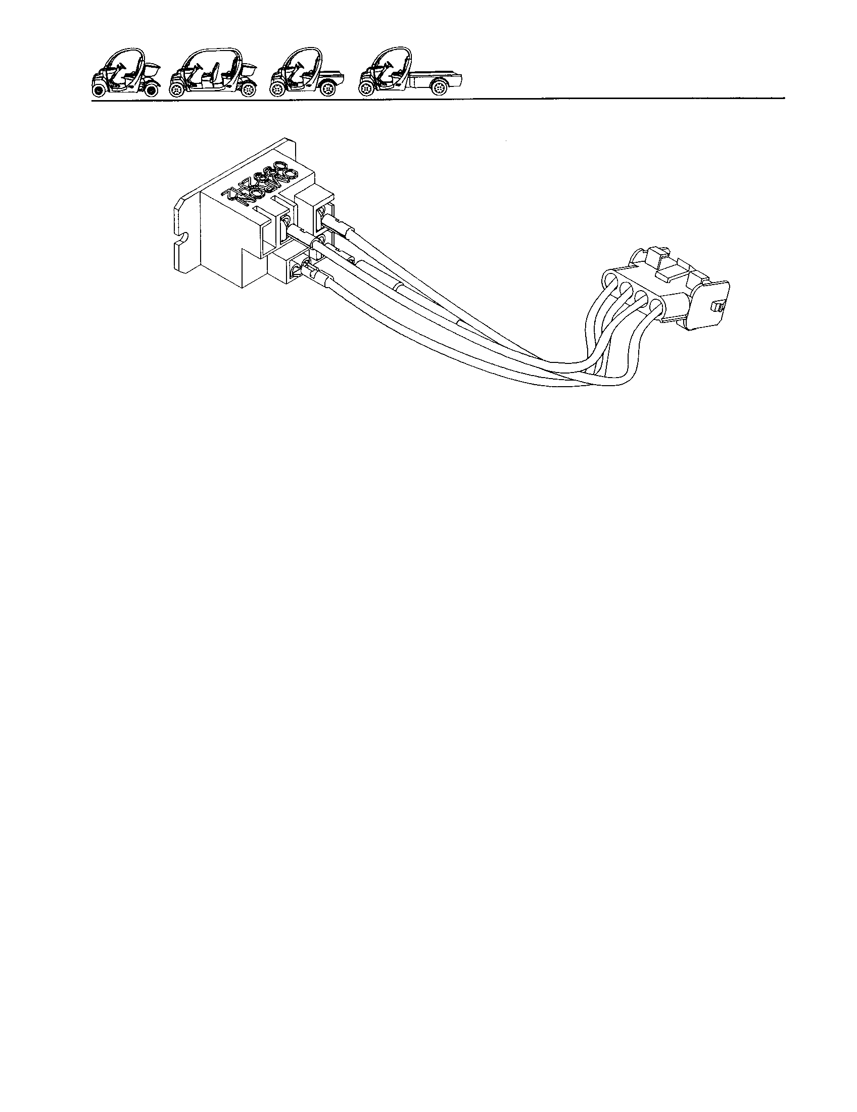 Wirie harness - relay, backup