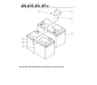 Gem Products GEM E825 battery front diagram