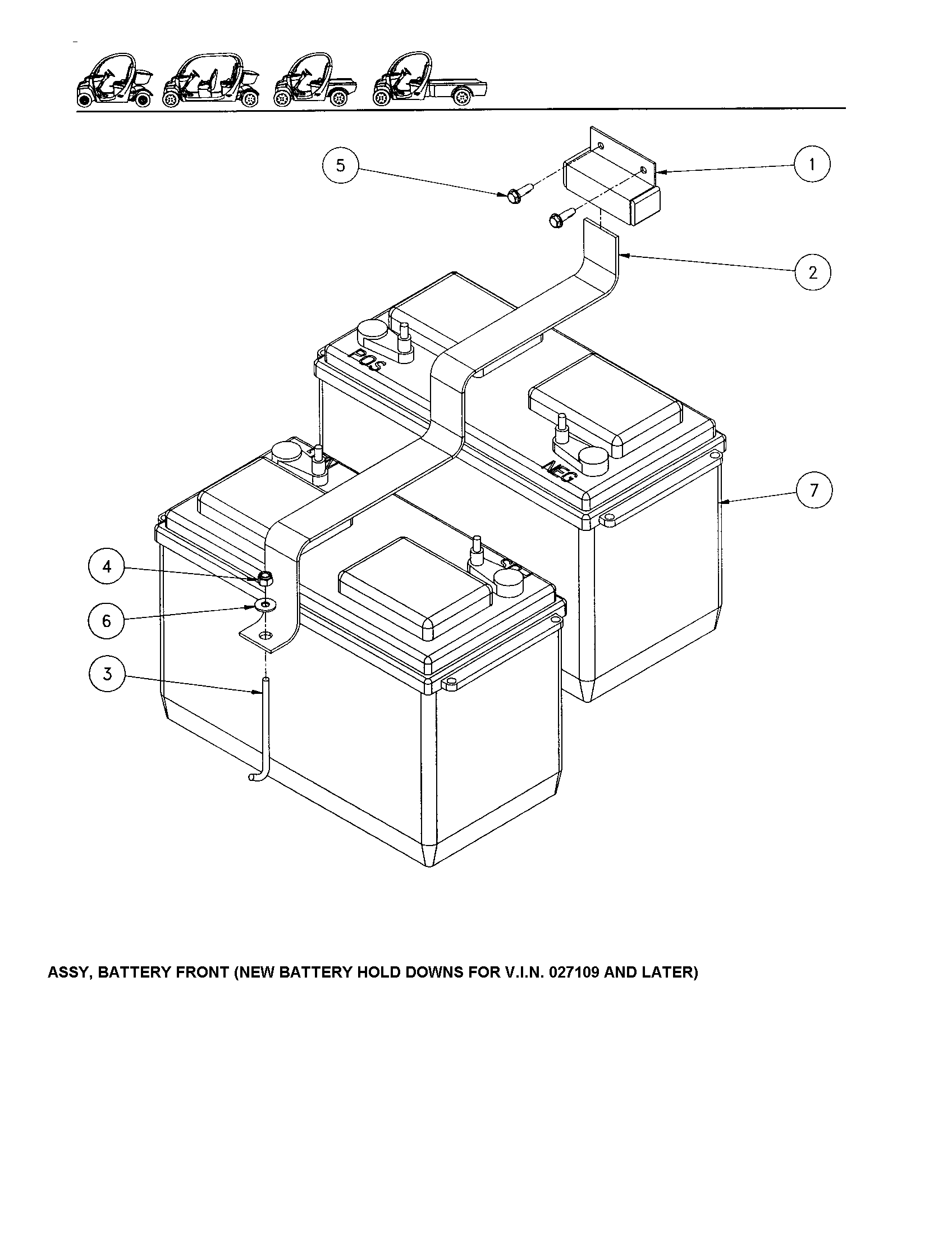 Battery front