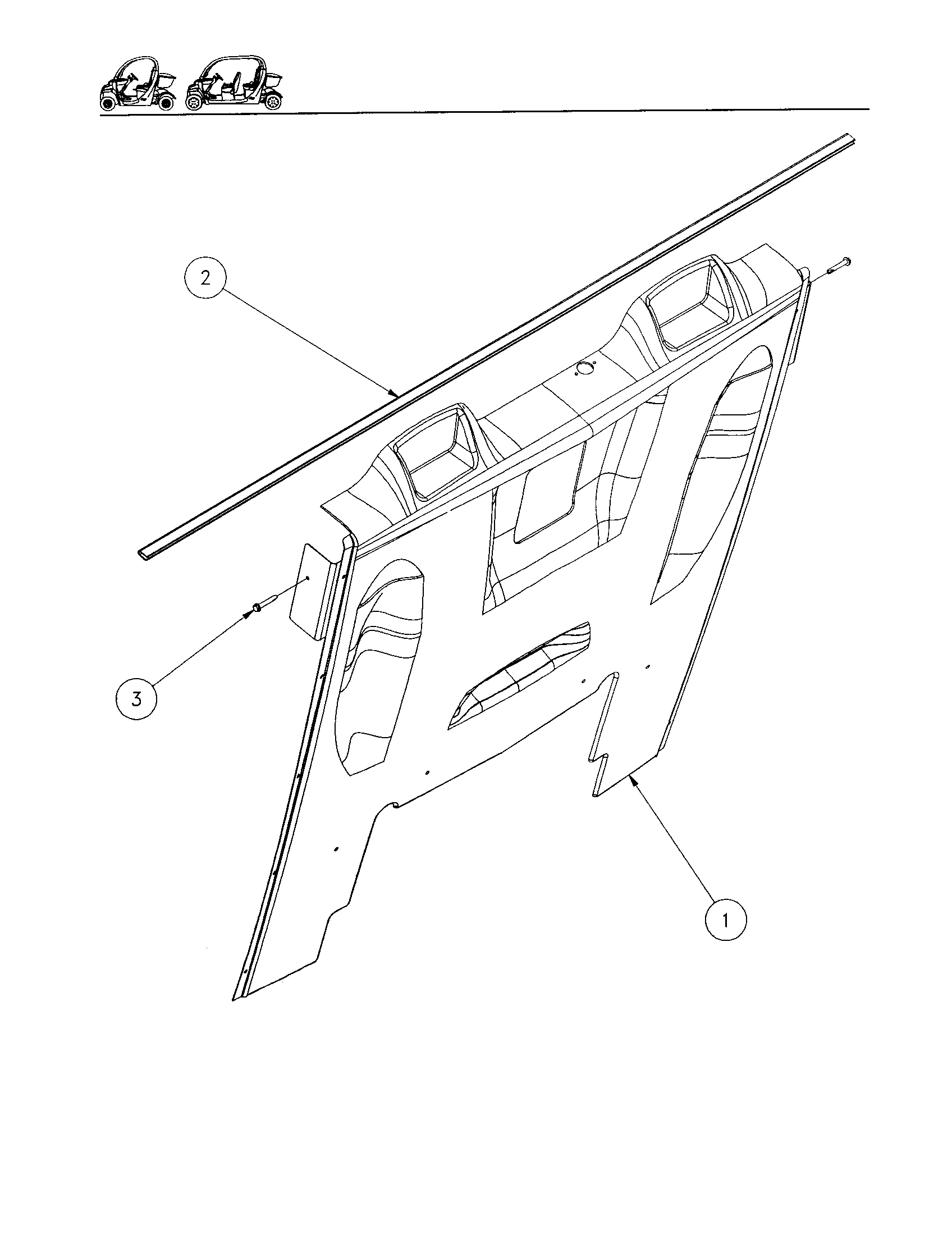 Back panel
