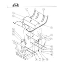 Floor panel  - plastic 4 pass