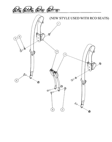 Safety restraint - bench