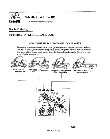Miscellaneous - section 7