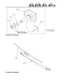 Kit, wiper motor/wiper arm