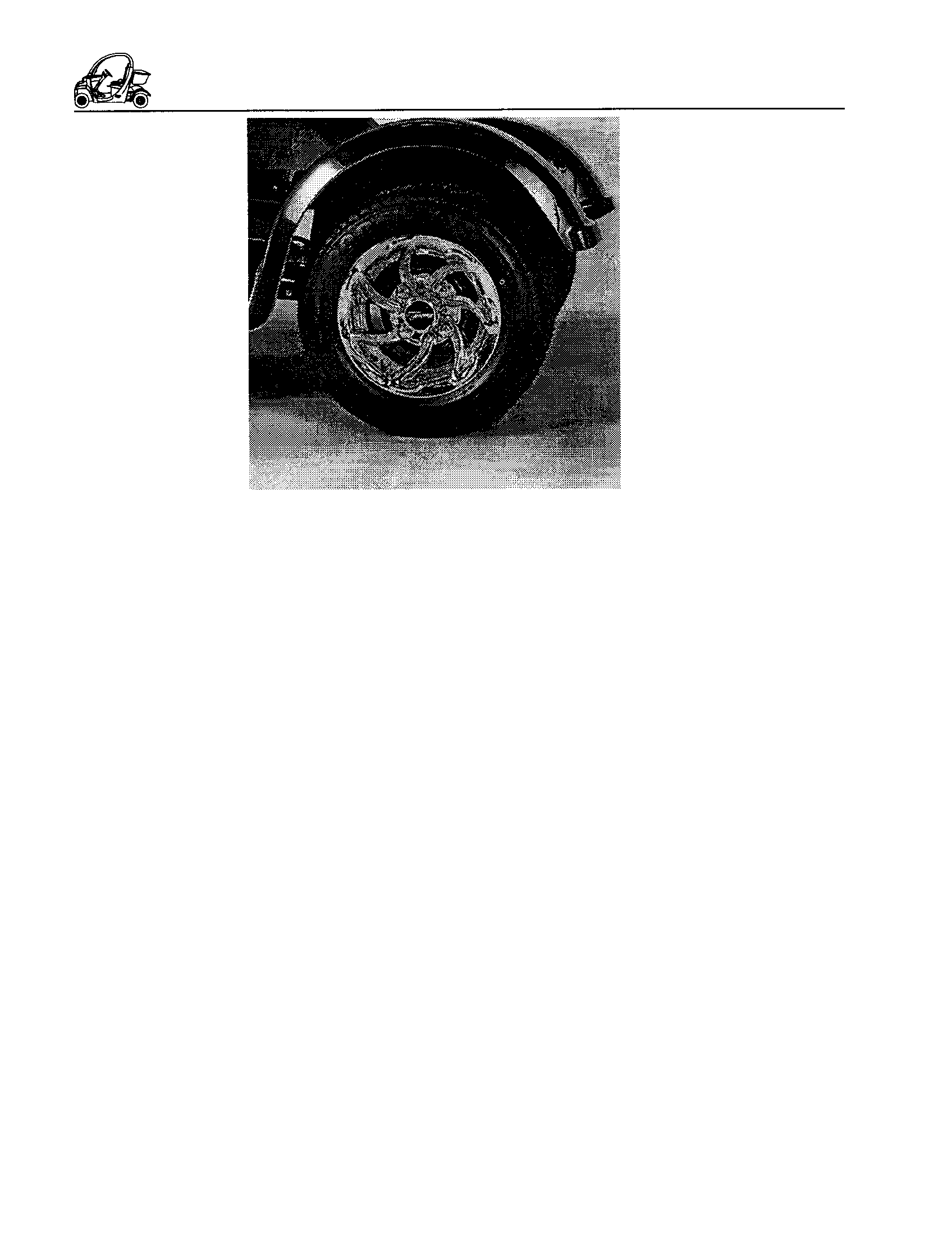 Wheel - chrome -10"-complete-12mm