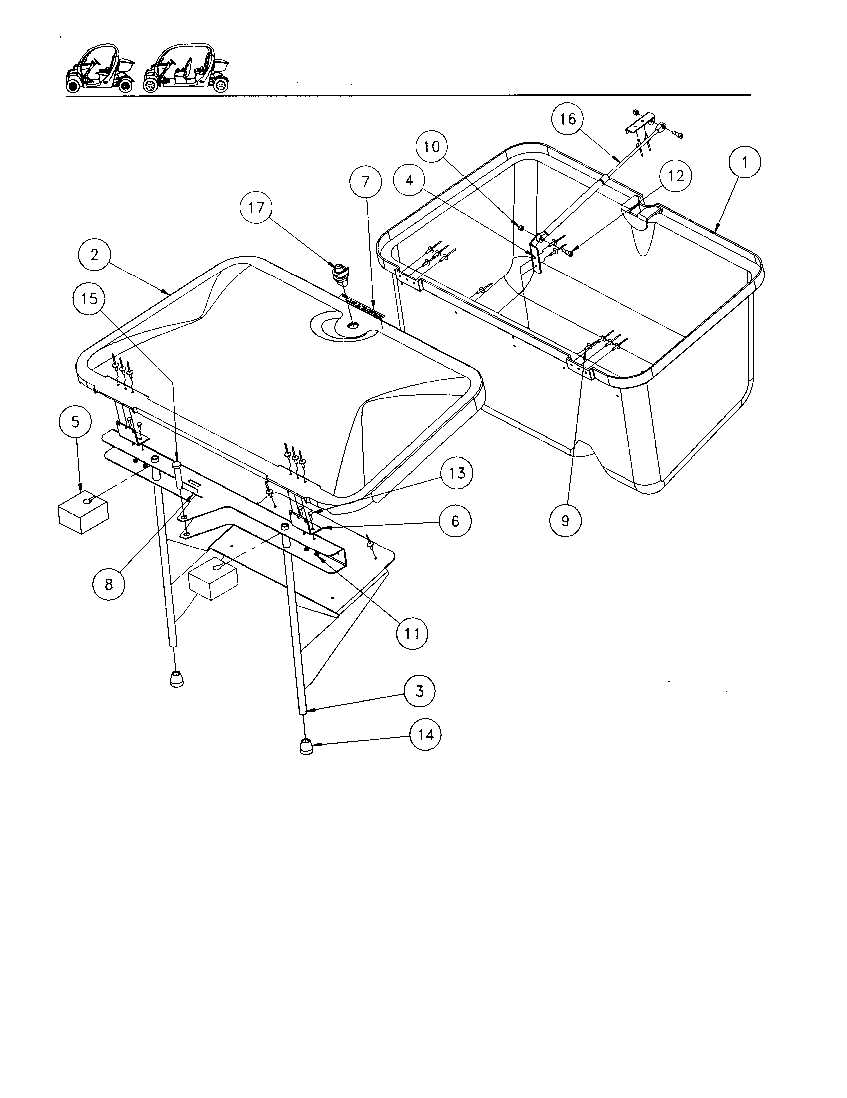 SWIVEL PACK - ABS