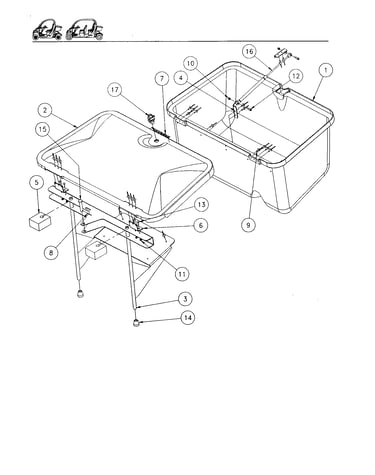 Swivel pack - abs