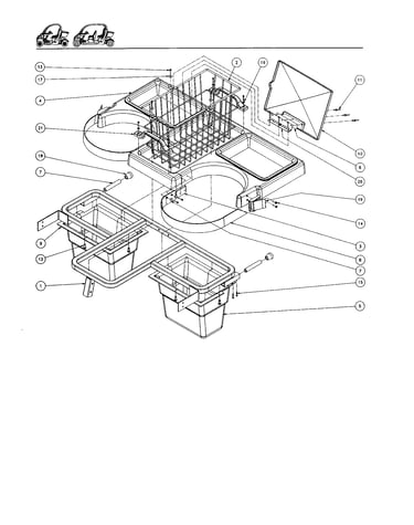 Upper frame linkspak