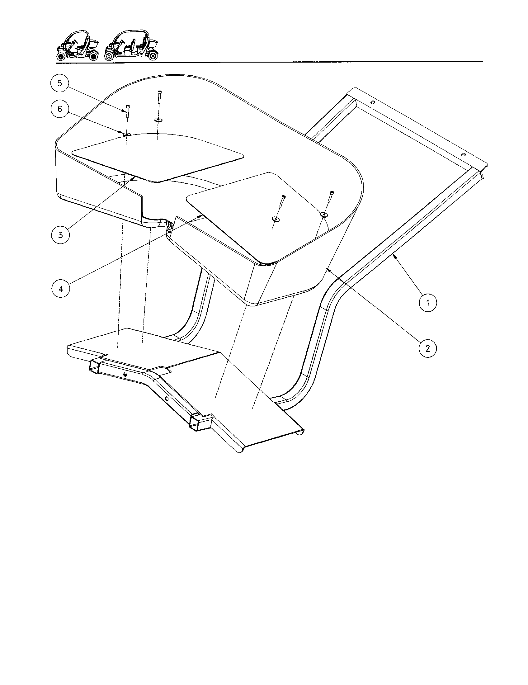 Lower frame - linkspak