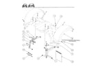 Gem Products GEM E825 kit, spat mounting retrofit diagram