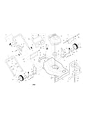 Engine/housing/handle/blade