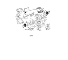 Craftsman 917378940 engine/handle/housing diagram