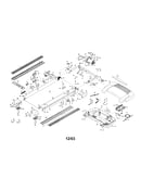 Walking belt/motor hood/motor