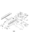 Motor/motor hood/walking belt
