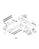 Motor/walking belt/motor hood