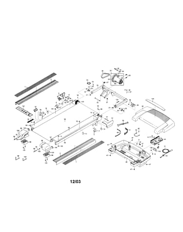 Motor/walking belt/motor hood