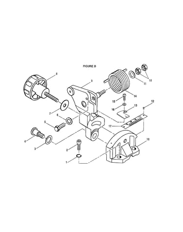 Support, bracket/bevel scale