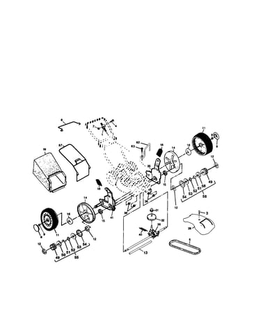 Wheels/tires/bag