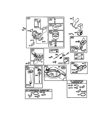 Carburetor/fuel tank