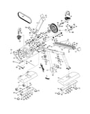 Belt/pulley/stabilizer cover