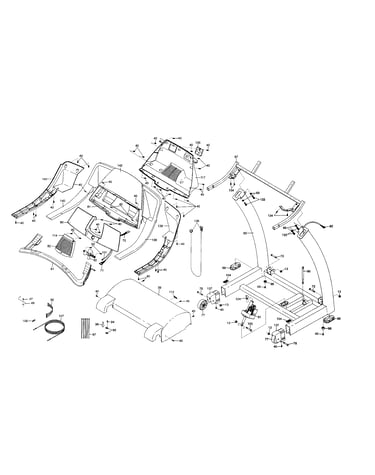 Console/hood-motor