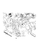 Frame/console/motor/pedal