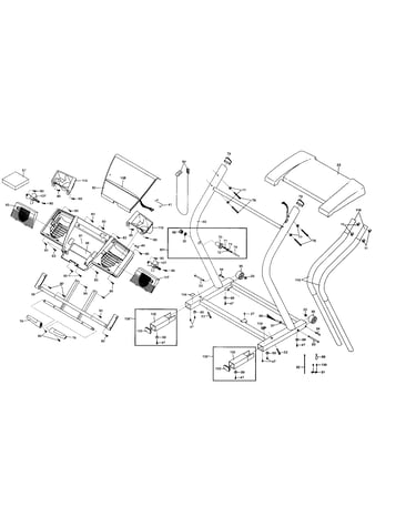 Console/handle/motor hood