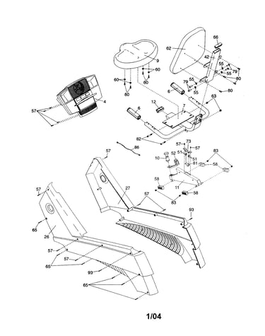 Console/right and left sideshields