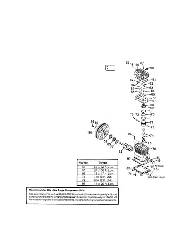 Base/flywheel/crankcase/cylinder