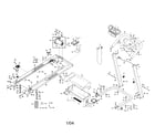 Weslo WLTL19323 walking belt/console/motor/hood diagram