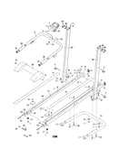 Console/frame/hood/walking belt