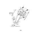 Troybilt 12183 handlebars/wheel gear control diagram