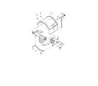 Troybilt 12183 hood-tine cover/bar diagram