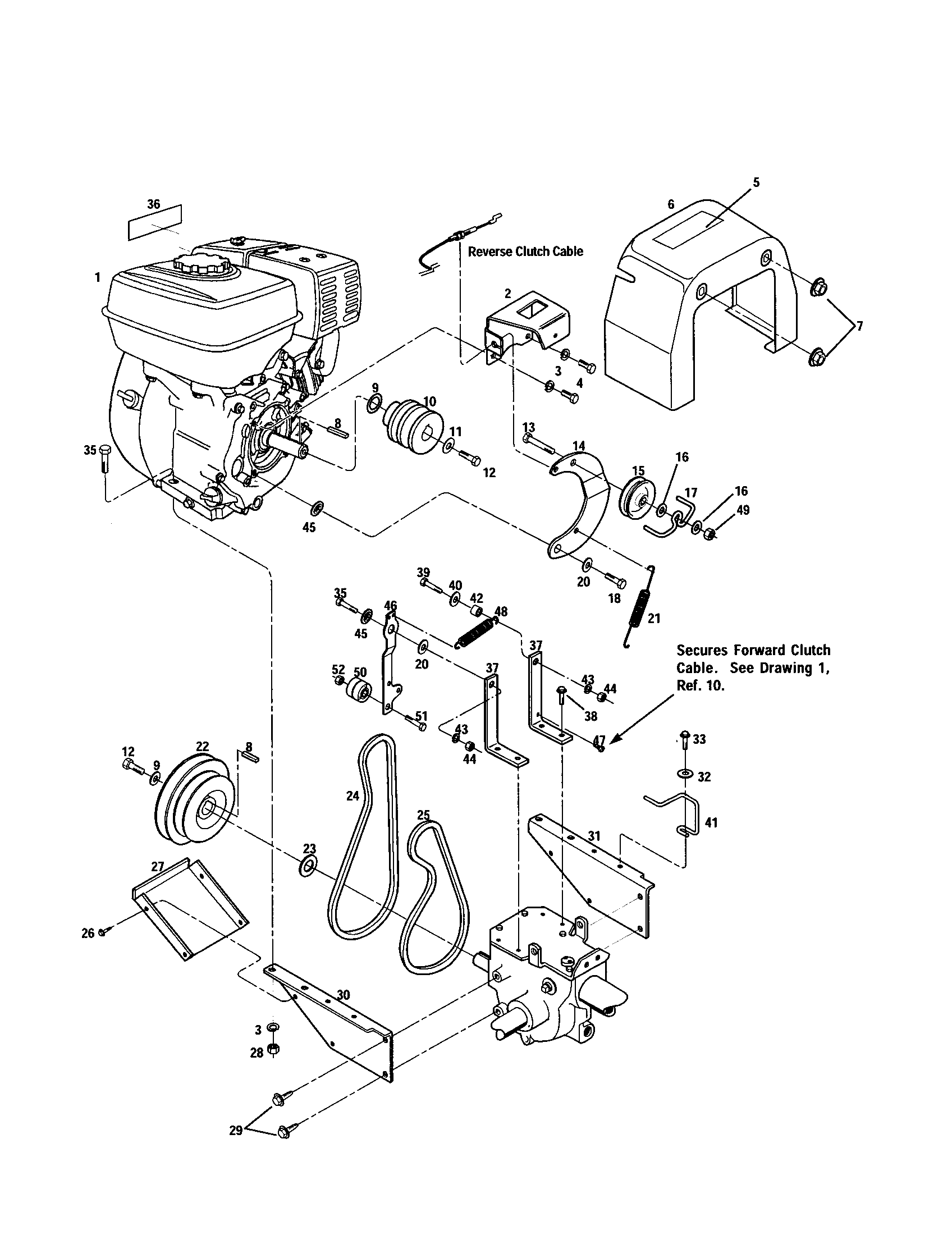 Engine/idler pulley