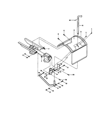 Tine hood/depth regulator/drag bar