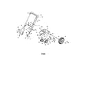 MTD 31A-380D062 transmission/handle diagram