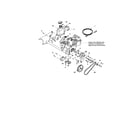 Troybilt E295 engine/gas tank diagram