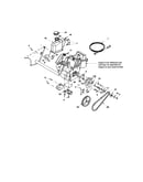 Engine/gas tank