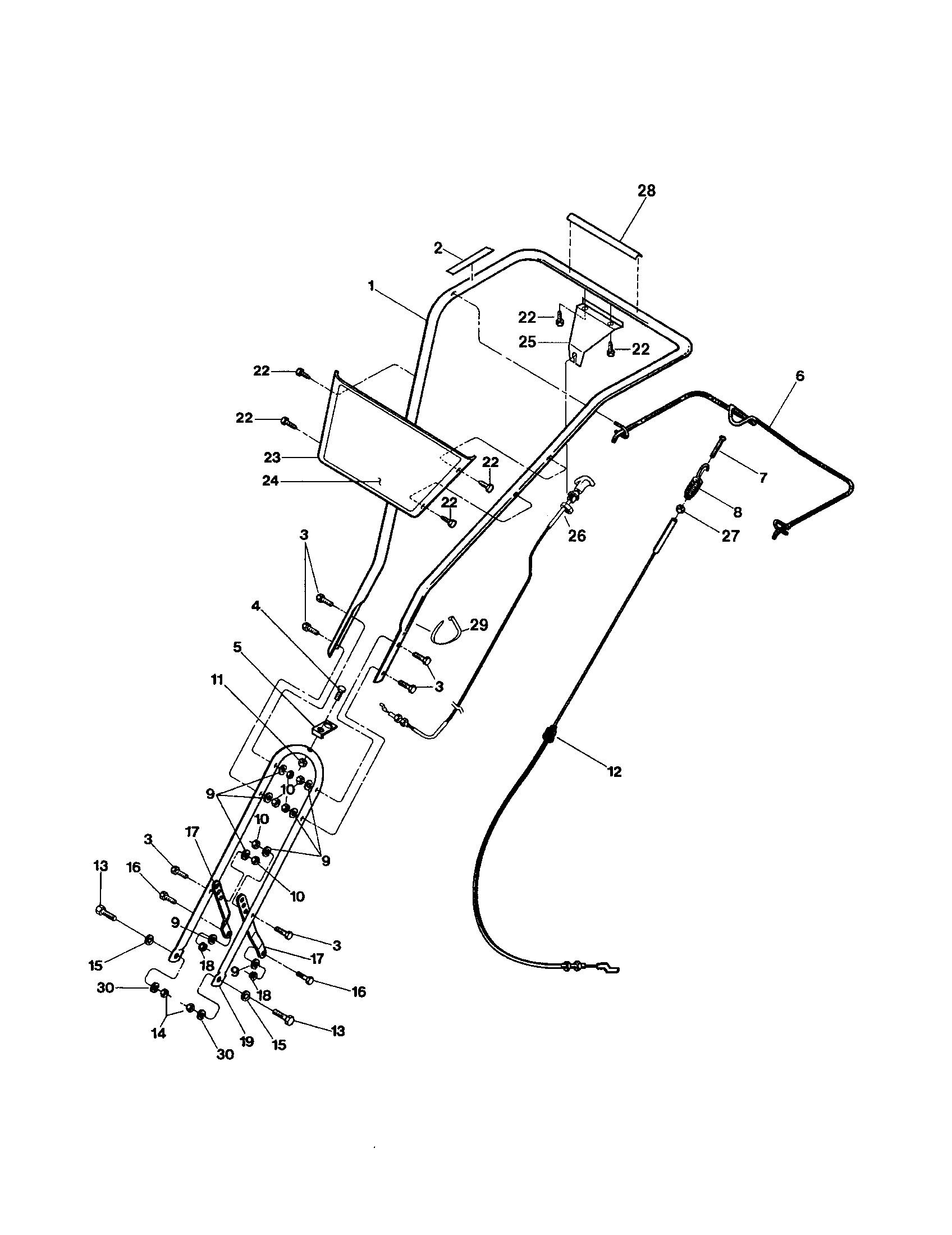 Handlebar/cable