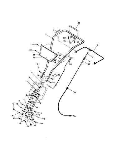 Handlebar/cable