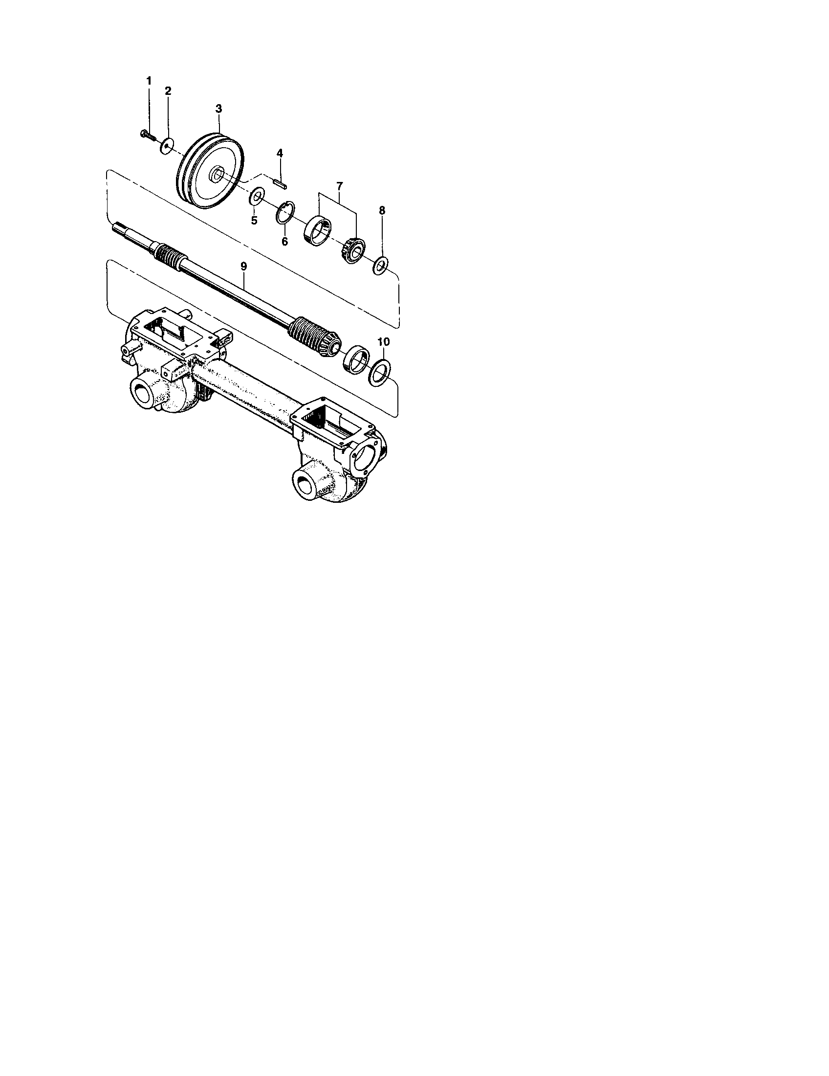 Shim/drive shaft