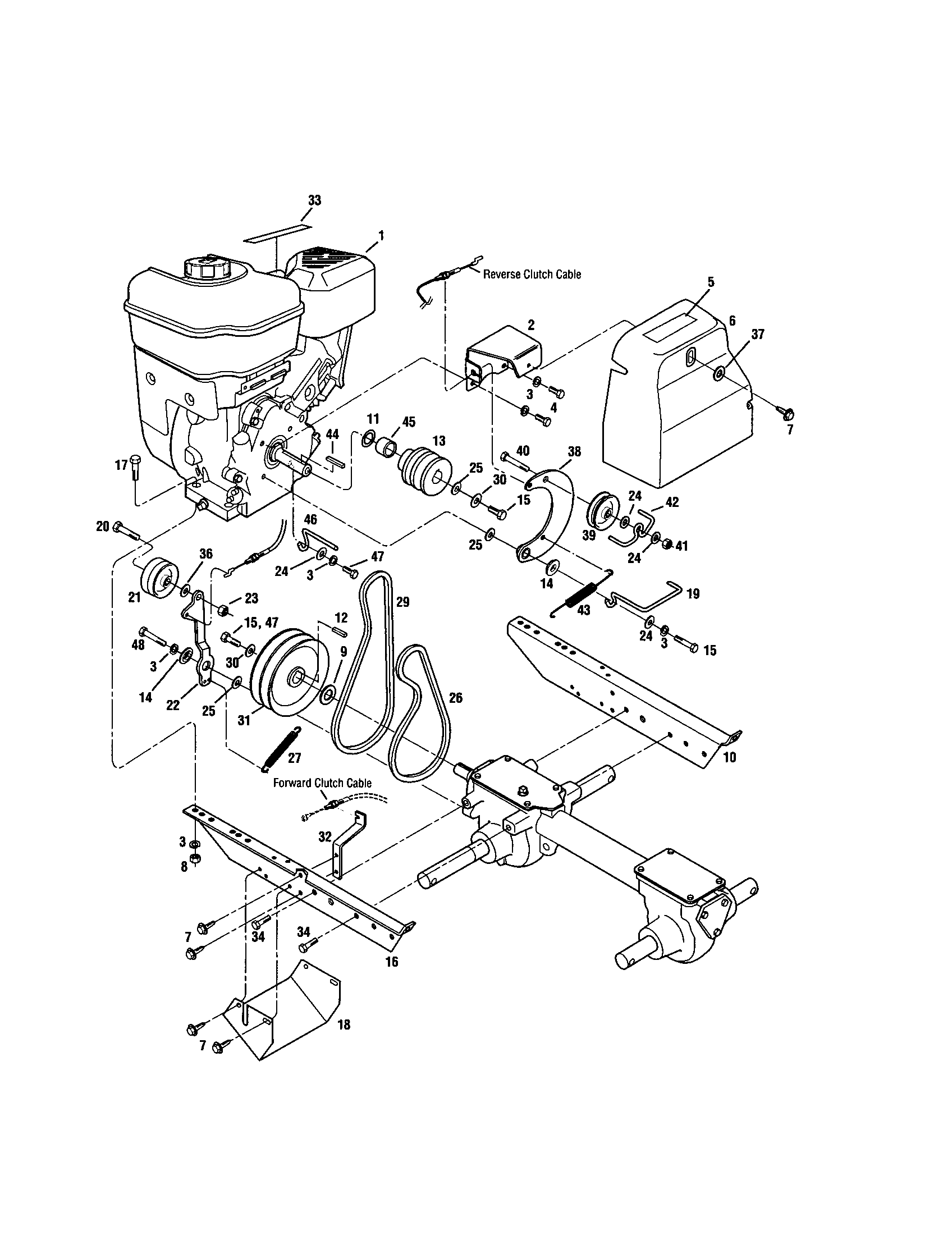 ENGINE/PULLEY