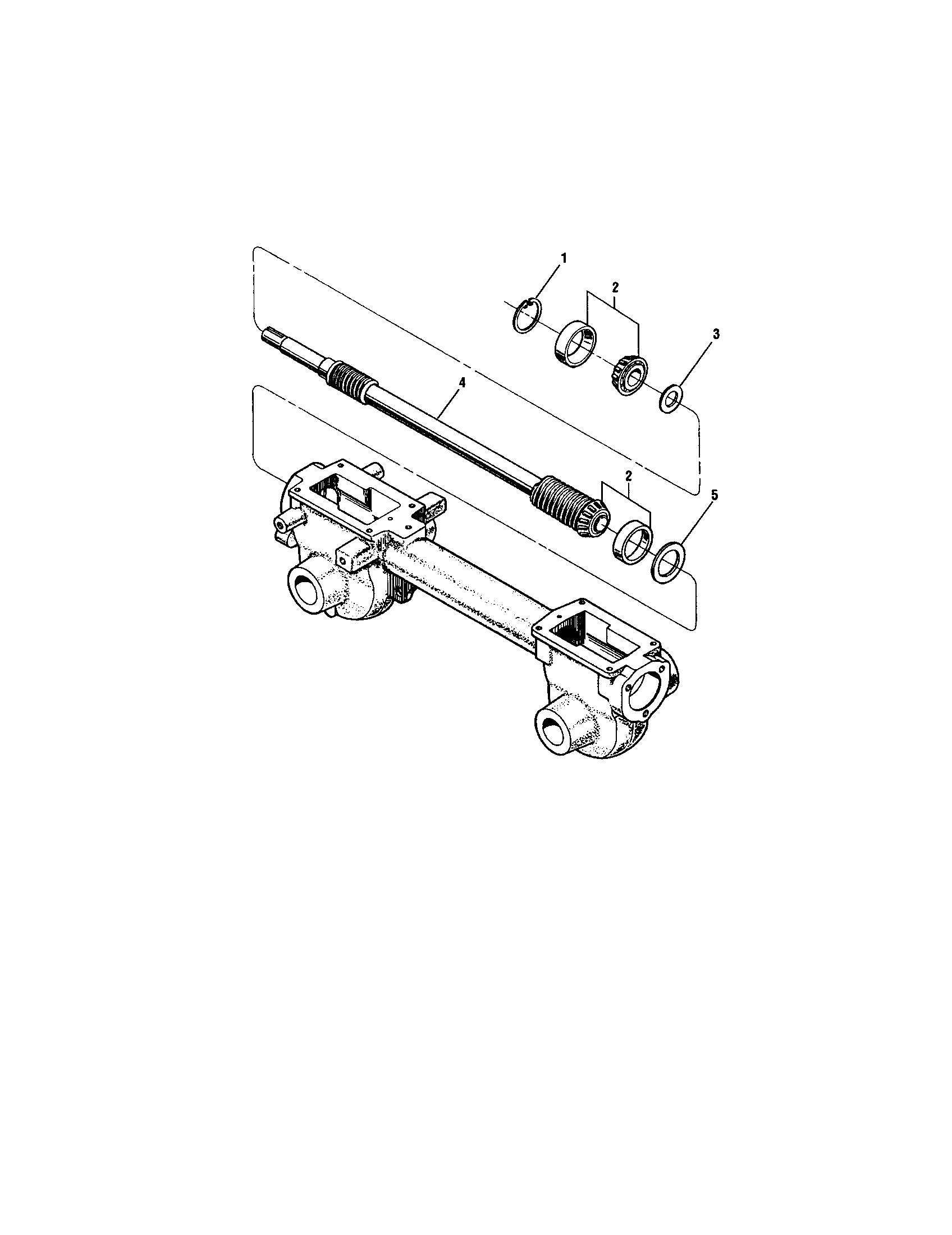 Driveshaft/shim