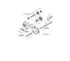 Troybilt 665B wheel drive gear/oil seal diagram