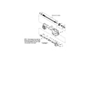Troybilt 21A-665B063 drive shaft/pinion diagram