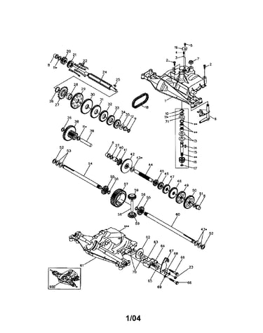 Dana transaxle
