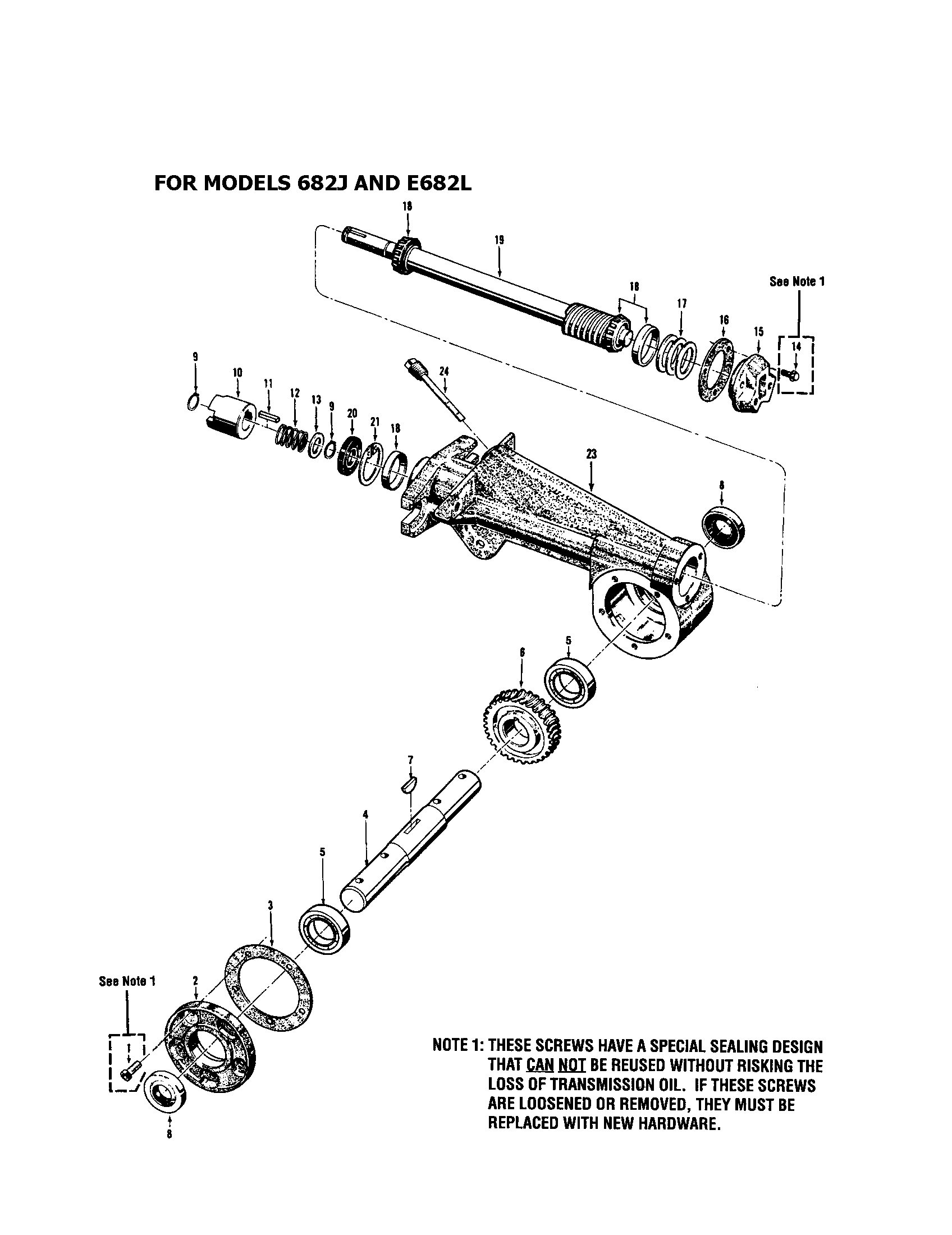 Tiller attachment transmission
